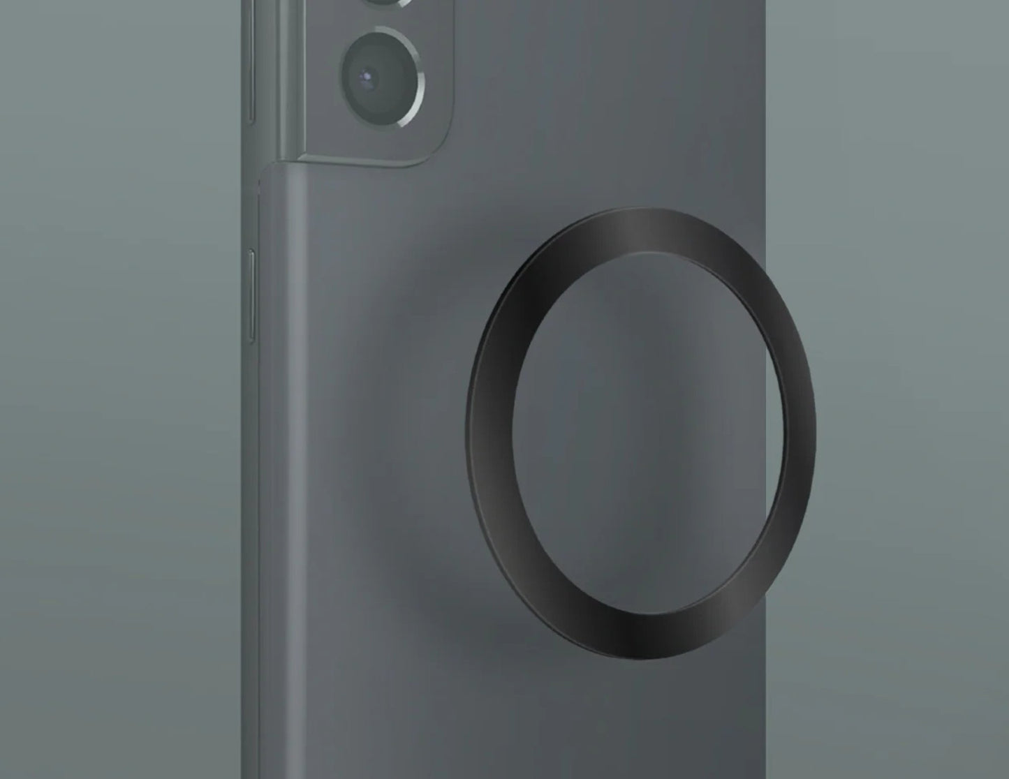 Uniq Velo universal magnetic phone mount with rotating base and folding arm Midnight Black Qatar