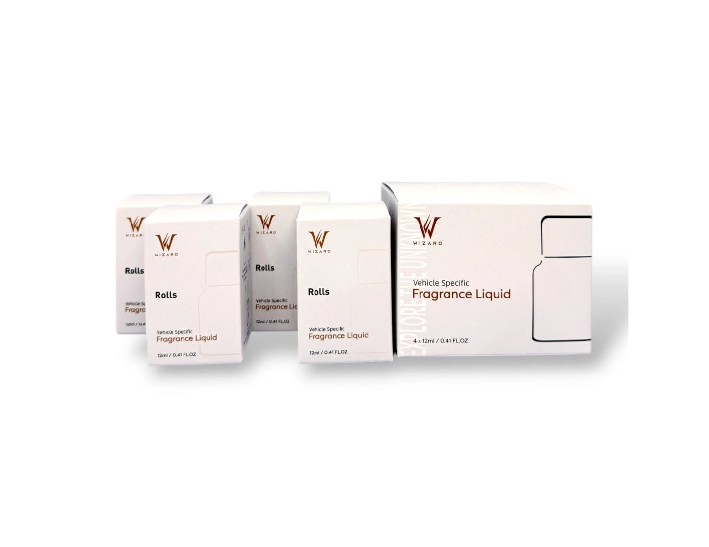 Wizard Vehicle Fragrance Liquid 4x12ml AR400 diffuser refill Qatar