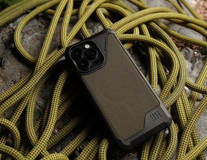 UAG Metropolis LT Case for iPhone 15 Pro - Pro Max - Kevlar Black & Olive