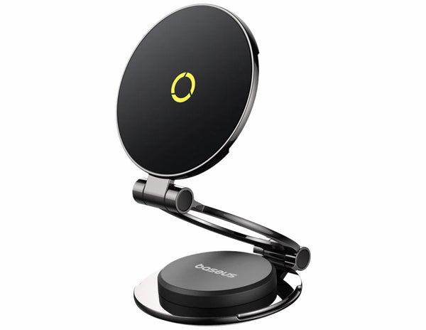 Baseus MagPro Series II Magnetic Car Mount Stick-On Version with flexible arm on a white background