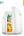 PAWA Mini Refrigerator 10L PW10LMR-WH with open door showing food items, branded 'PAWA', on a white background.