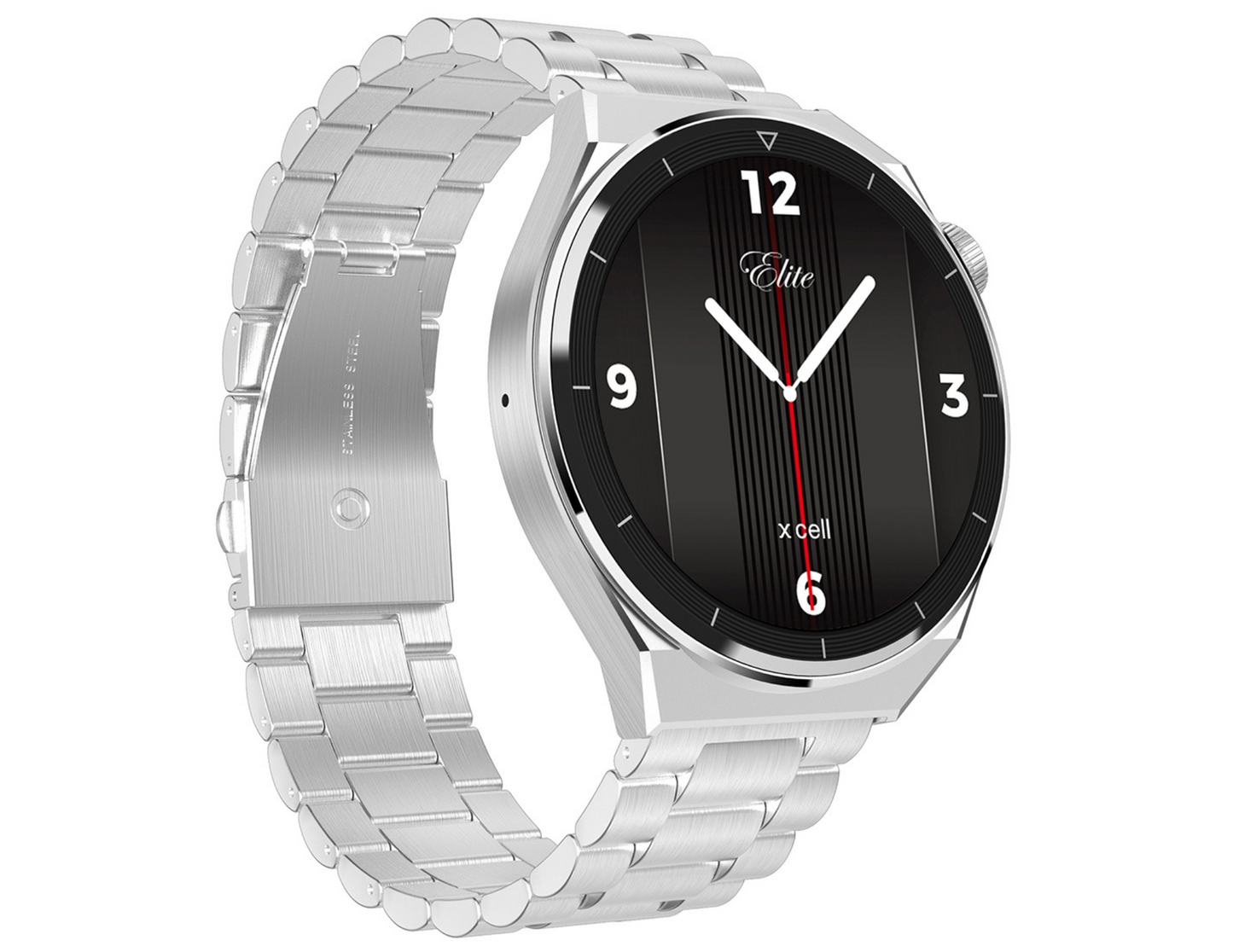 Elite 4 Smart Watch Stainless Steel