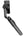 Black Momax 1-Snap Pole Magnetic Tripod Selfie Stick with Wireless Remote – KM17D on a white background