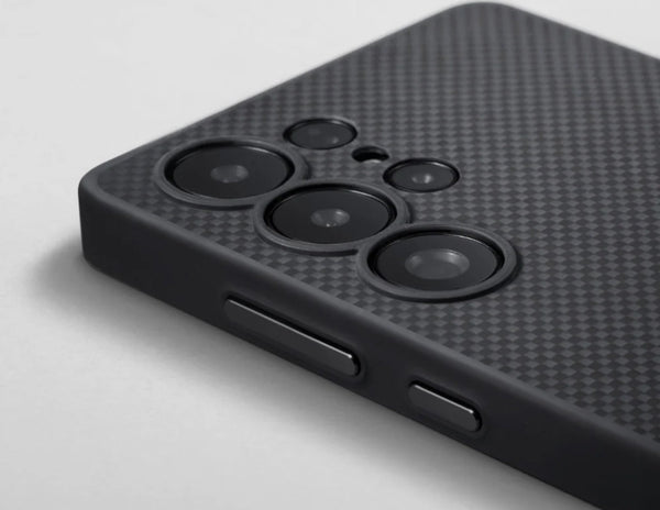 Pitaka PinButton Case for Samsung Galaxy S25 Ultra – MagSafe Compatible with Custom App Control Buttons