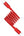 Red coiled cable with 'Momax' branding on a white background