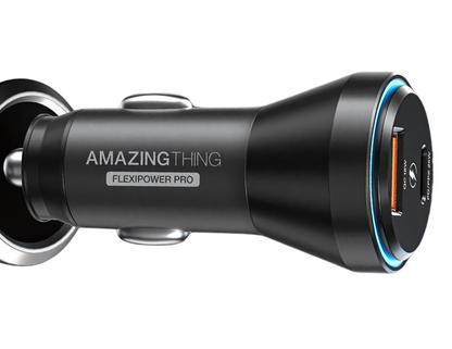 AMAZINGTHING FlexiPower Pro 43W Tri-port Car Fast Charger