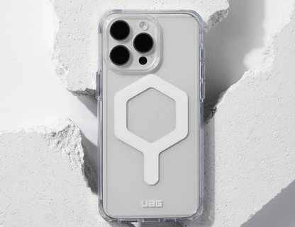 UAG Plyo Case for iPhone 15 Pro - Pro Max , Ice/White