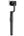 Black Momax 1-Snap Pole Magnetic Tripod Selfie Stick with Wireless Remote – KM17D on a white background