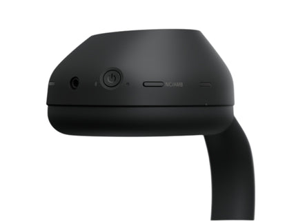 Sony WH-1000XM6 Wireless Noise Canceling Headphones – Black on a white background