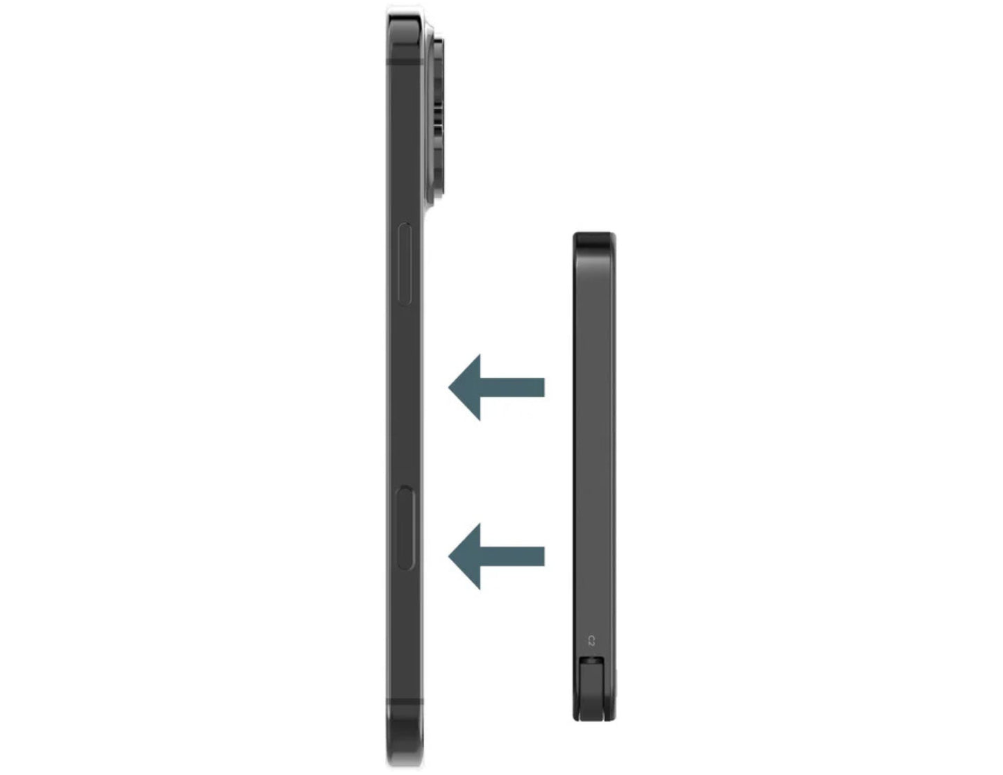 Momax F.Pass+ 5000mAh Magnetic Power Bank with USB-C Cable, 20W Fast Charging, Ultra-Slim Design