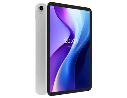 Silver G-Tab PAD11 128GB 4G Tablet – 14GB RAM, 10.95" 90Hz – Android 15.0 on a white background