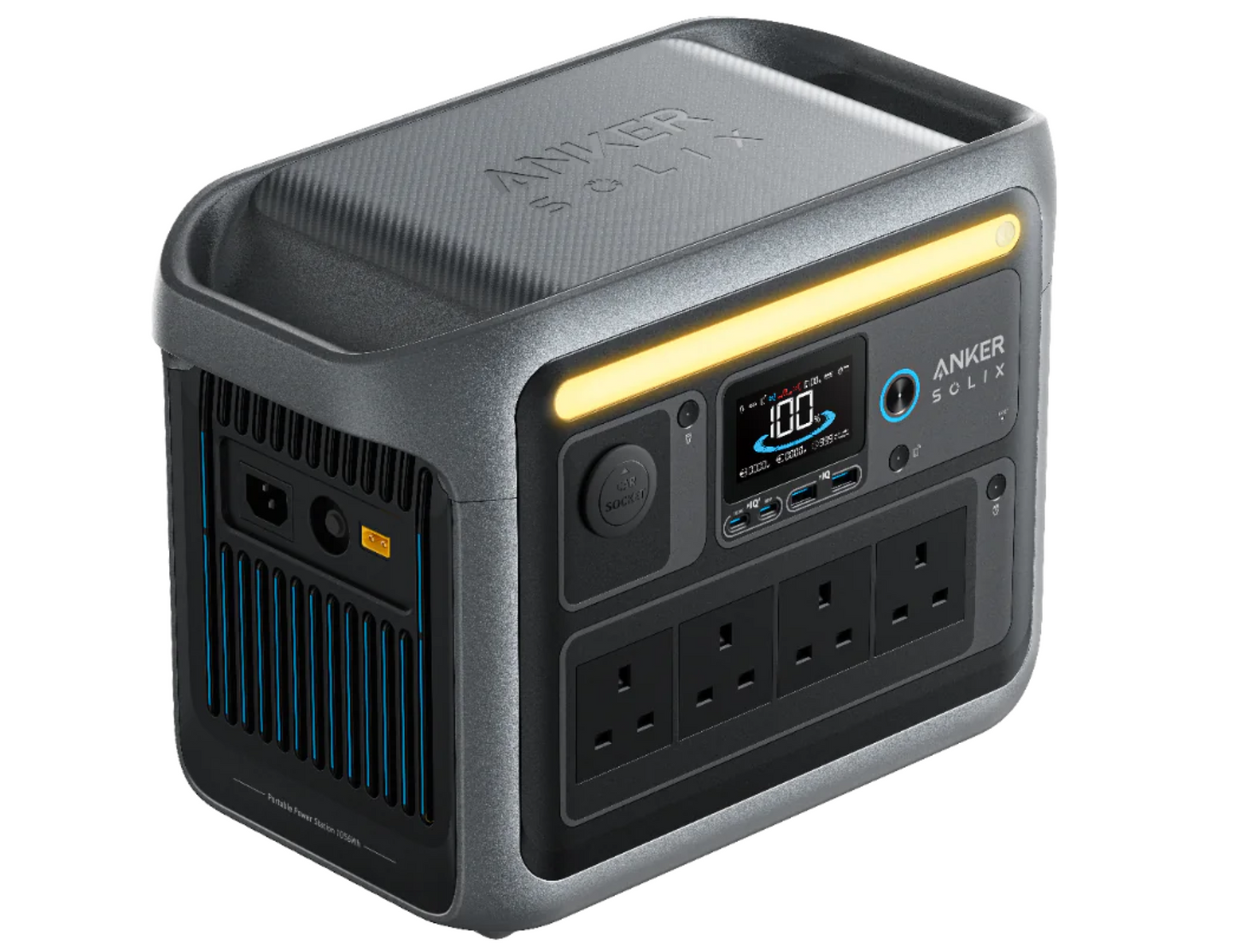 Anker SOLIX C1000 Portable Power Station – 1056Wh, 1800W