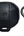 Black Jetour Hybrid Car Key Cover – Alcantara / Leather Finish with a keychain on a white background