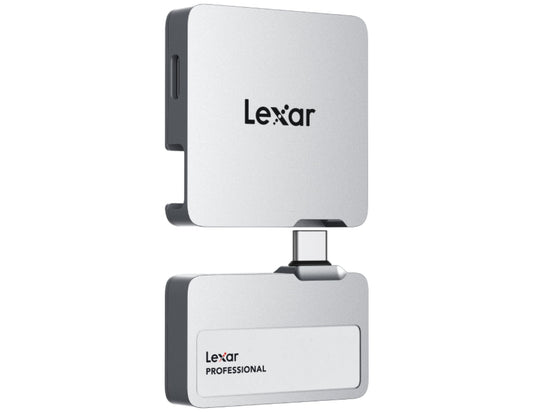 Lexar Professional Go Portable SSD with Hub 1TB / 2TB – LSL400S001T-RNSNG / LSL400S002T-RNSNG