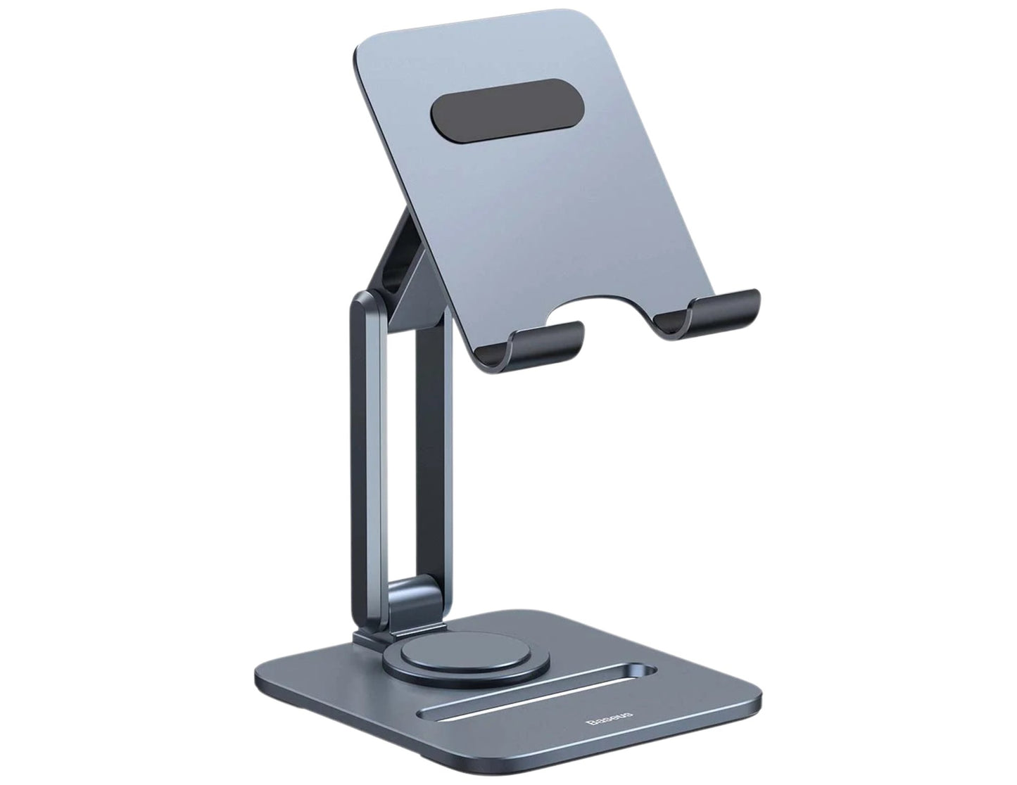 Baseus Desktop Biaxial Foldable Metal Tablet Stand (Rotatable Stand) B10431801811-00 – Grey