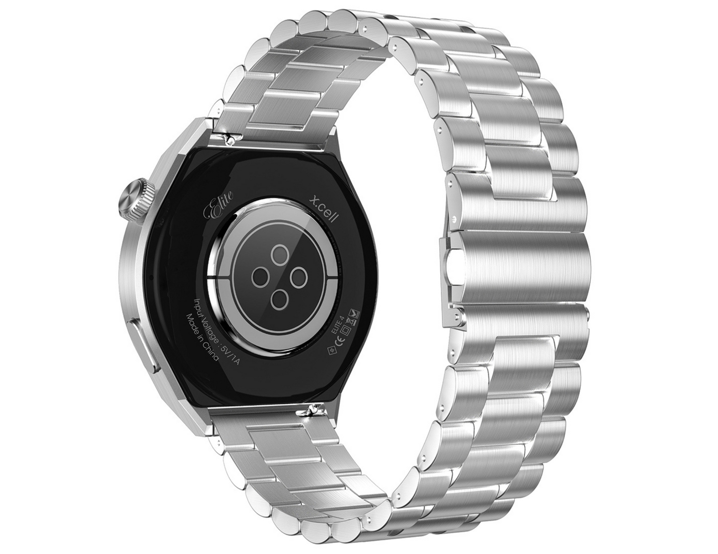 Elite 4 Smart Watch Stainless Steel