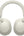 White over-ear headphones on a white background