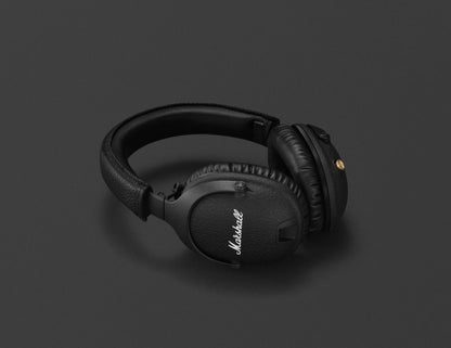 سماعات رأس لاسلكية Marshall Monitor II ANC سوداء اللون فوق الأذن