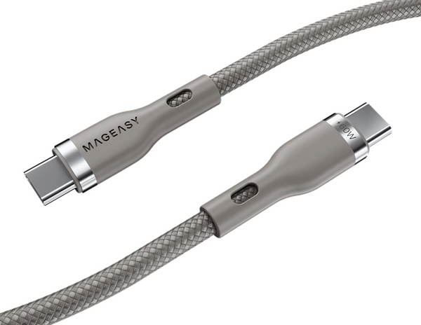MagEasy Magnetic Wire Fast Charging/Sync Cable 60W - 1.5M/5ft | Type-C to Type-C