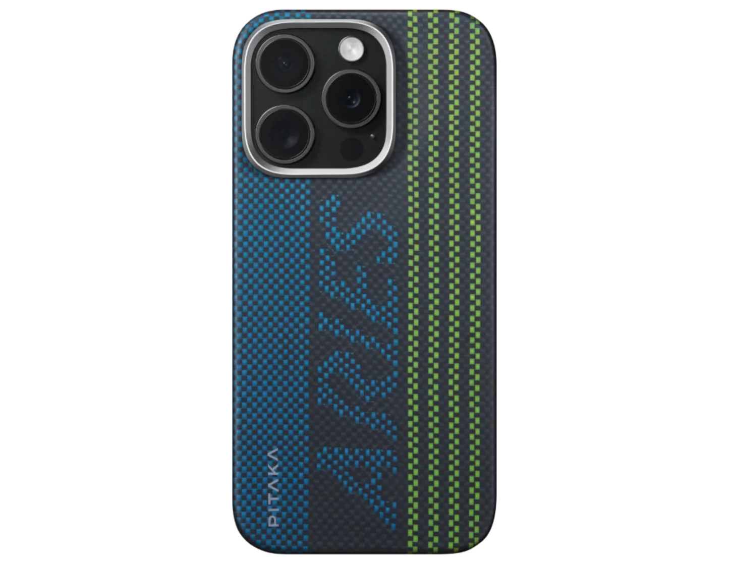 Pitaka - Aries Collaborative Luminous Case - Tactile Woven for iPhone 16 Pro & Pro Max