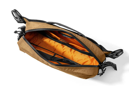 Tomtoc Wander-T26 X-Pac Daily Sling Bag – Brown (T26S1K1) on a white background