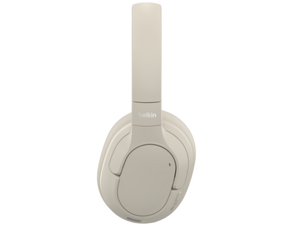 Belkin SoundForm Isolate Noise Cancelling Over-Ear Headphones | AUD008fqBK (Black), AUD008fqSA (Sand)