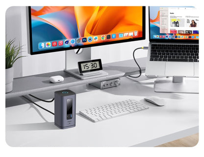 قاعدة إرساء Baseus Spacemate Series 10 في 1 (Mac) B00568102813-00 رمادية اللون