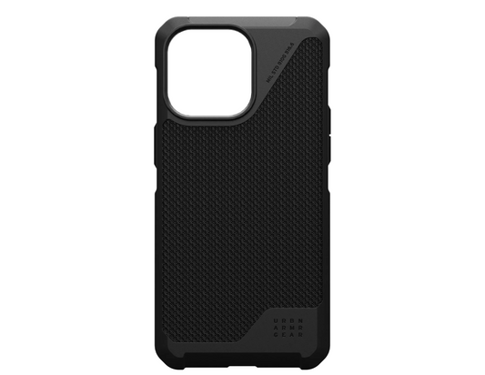 UAG Metropolis LT Case for iPhone 15 Pro - Pro Max - Kevlar Black & Olive