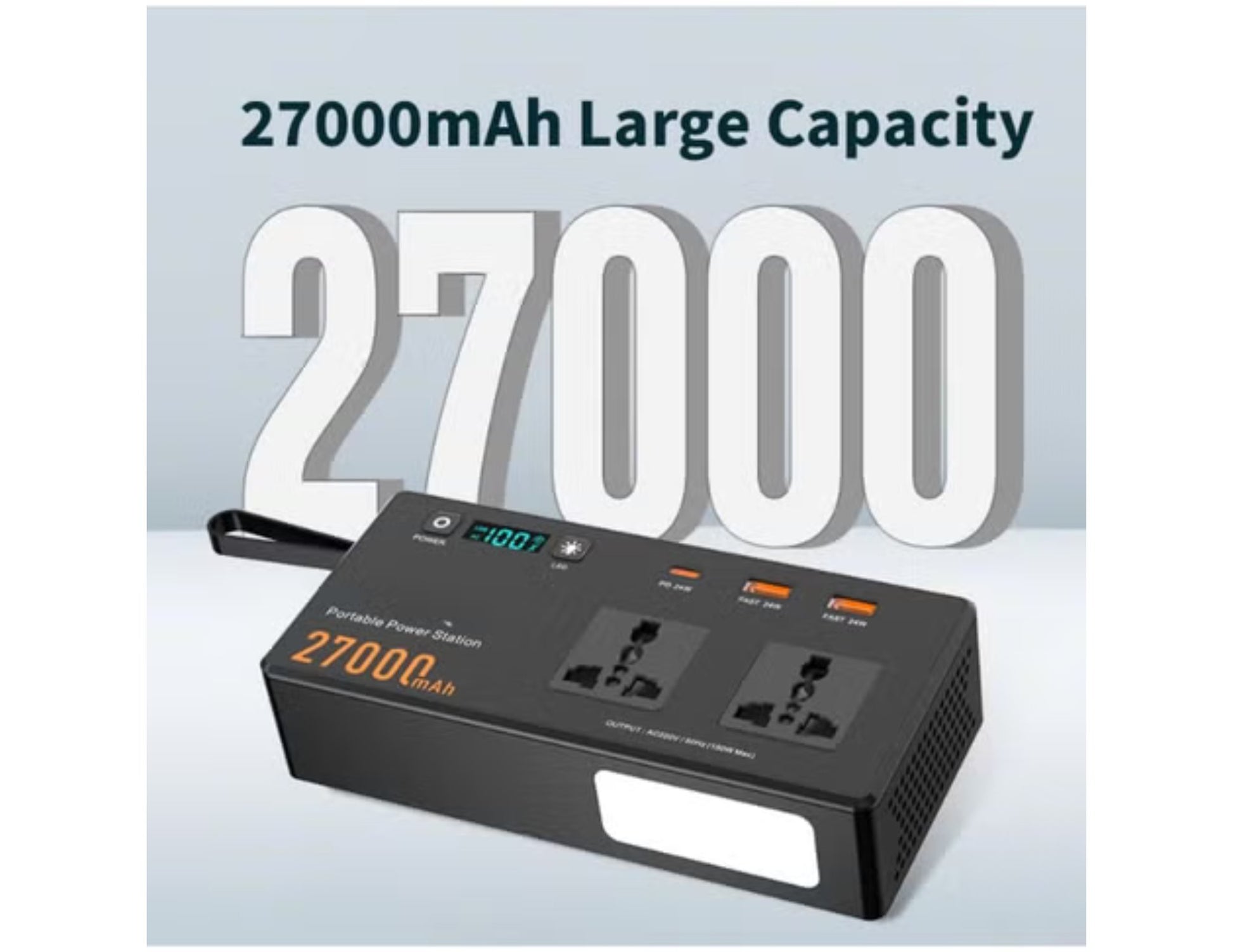 150W portable power station 27000mAh with AC outlet Qatar
