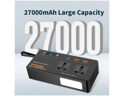 150W portable power station 27000mAh with AC outlet Qatar