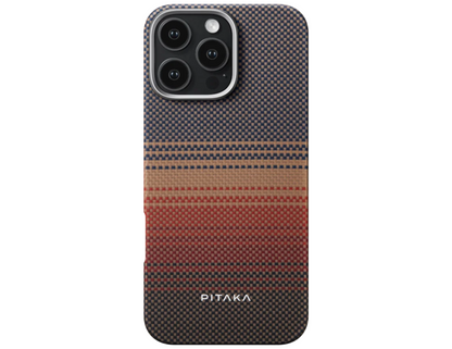 Pitaka Tactile Woven Case & Grip 3 Ring Holder for iPhone 16 Pro Max