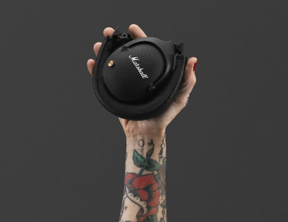 سماعات رأس لاسلكية Marshall Monitor II ANC سوداء اللون فوق الأذن
