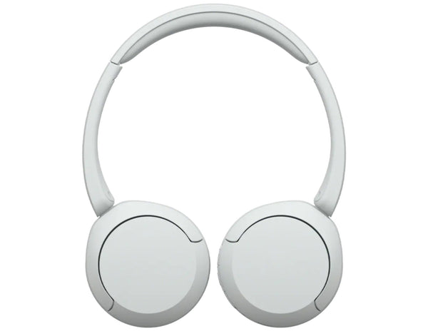 White headphones on a white background