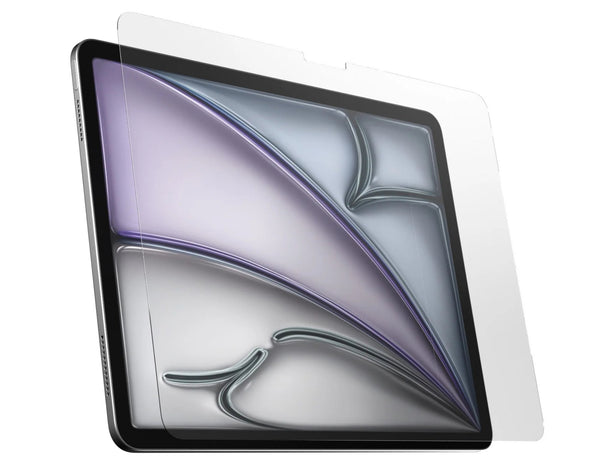 Screen protector film on a tablet device
