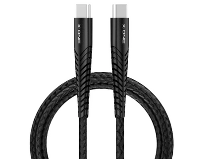 X.ONE Ultra Pro Type C To Type C Fast Charging Cable 1M Black