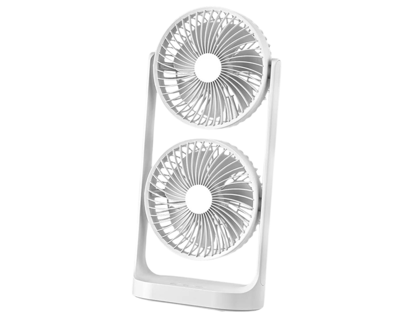 Portable Double Head Desktop Fan F-052