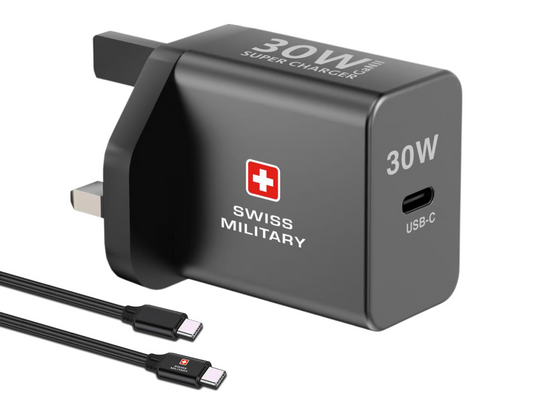 Swiss Military GaN Super Charger 30W