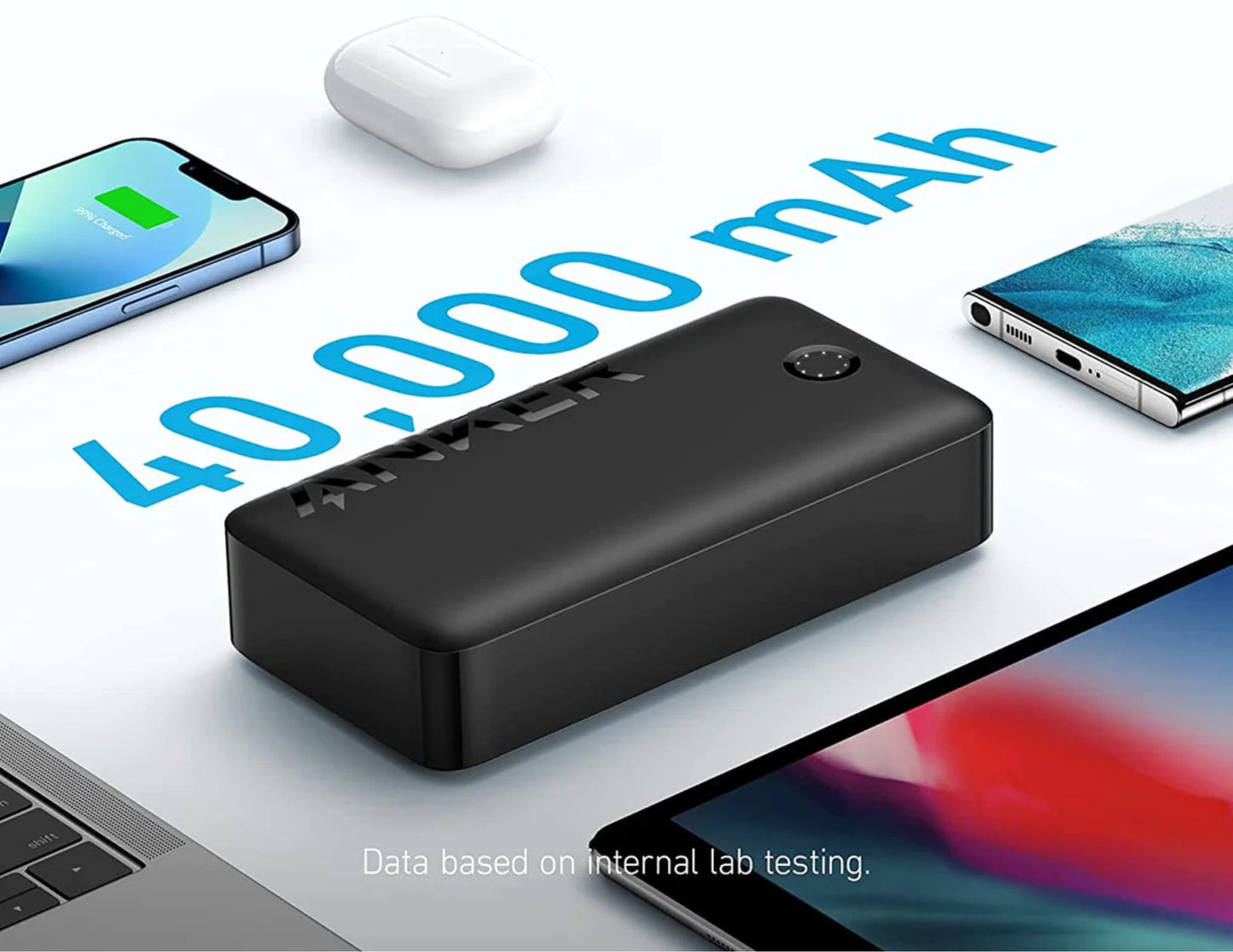 Anker 347 Power Bank PowerCore 40000mAh 30W PD – Black A1377H11