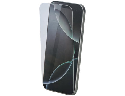 Wizard Pure Edge 3D Full Screen Tempered Glass for iPhone 16, 15, 14 Pro Max – Curved, HD, 9H Hardness, Anti-Fingerprint, Borderless