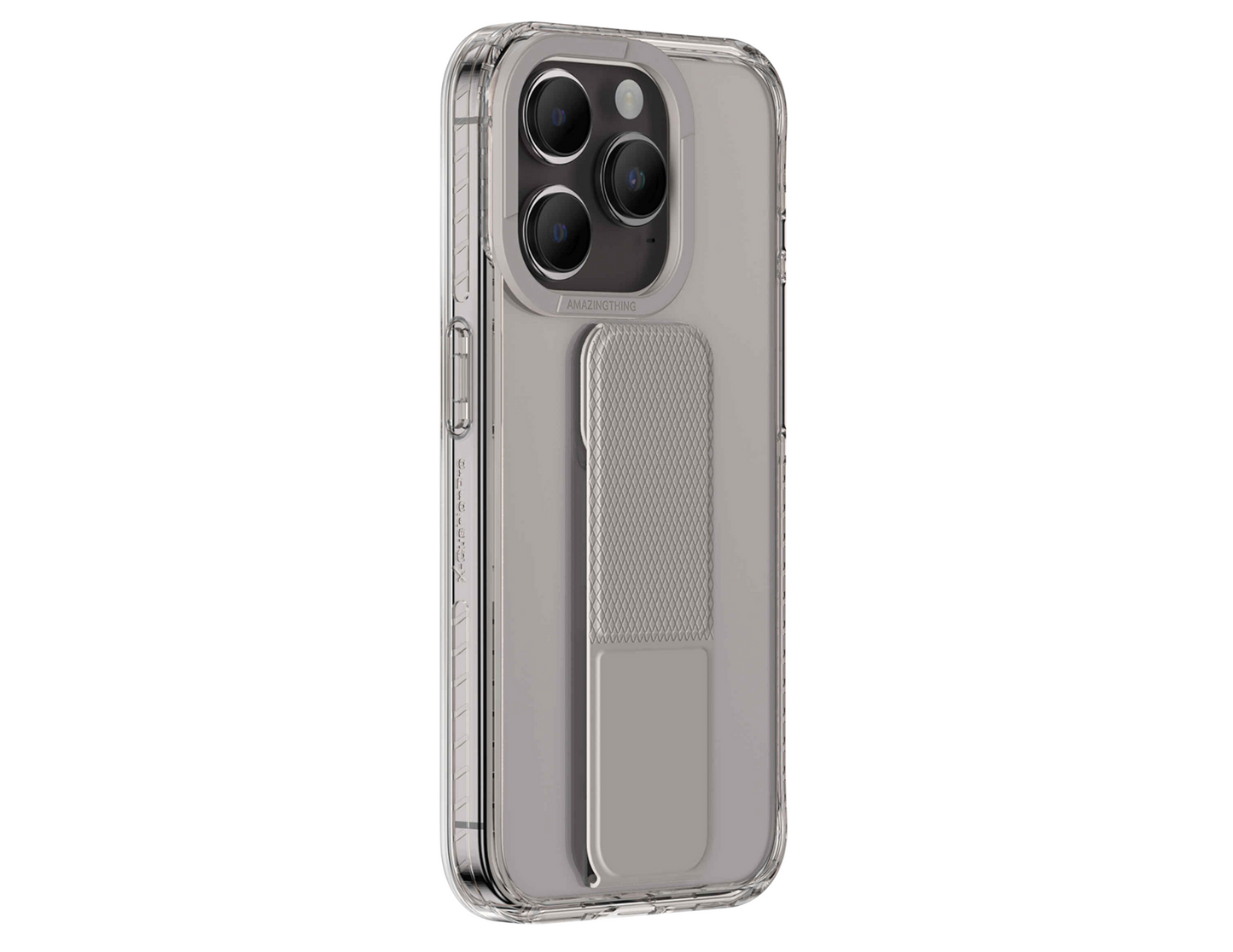 AMAZINGTHING Titan Pro Holder Drop-proof Case Grey for iPhone 15 Pro / iPhone Pro Max - THABTHABA STORE