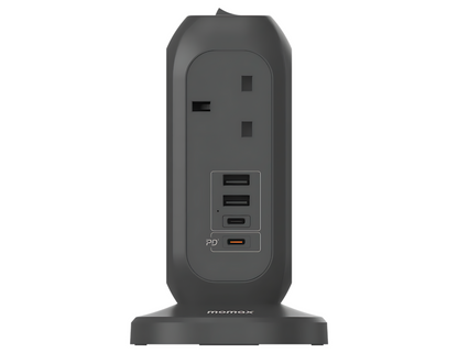 Momax OnePlug 7-Outlet Power Strip With USB