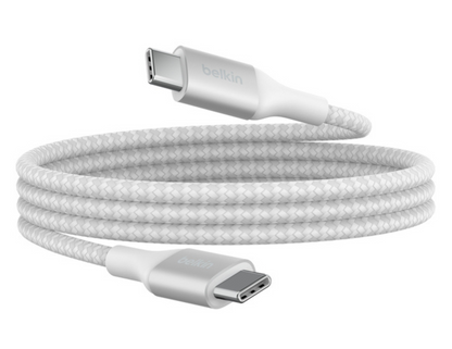 كابل Belkin BoostCharge USB-C® إلى USB-C بقوة 240 واط