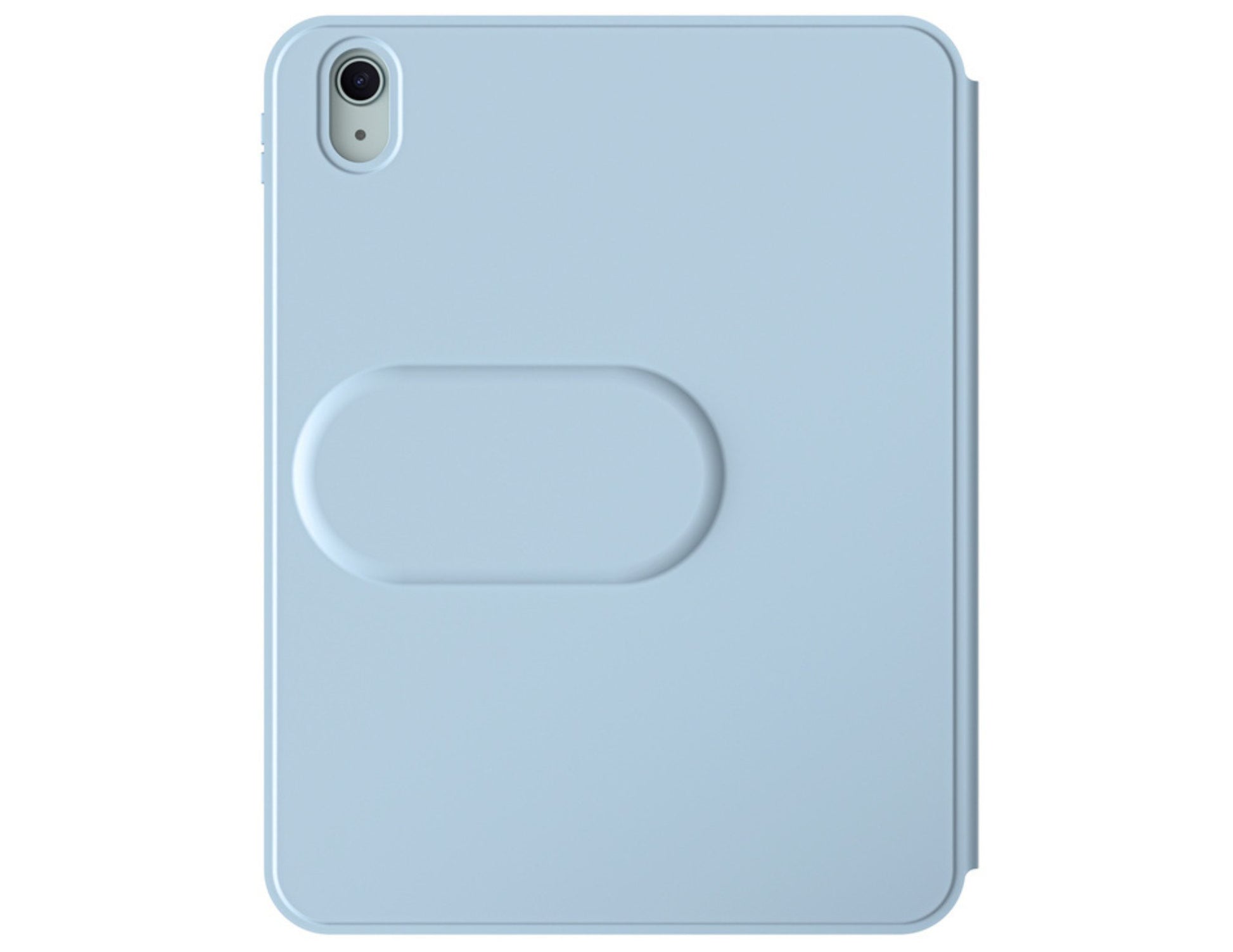 Light blue AmazingThing Titan Pro Magnium Case for iPad Gen 10 (A16) for a tablet on a white background