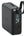 Black ENERGEA MagPac Mini Plus 10,000mAh PD20W 4-in-1 Qi Magnetic Power Bank MP-MINIPLUS-BLK with digital display on a white background