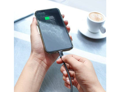 كابل RAVPower RP-CB062 من النوع C إلى Lightning بطول 1 متر - كابل شحن سريع للآيفون
