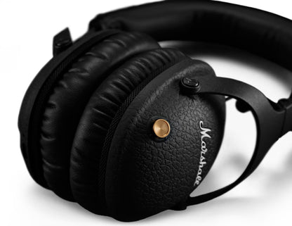 سماعات رأس لاسلكية Marshall Monitor II ANC سوداء اللون فوق الأذن