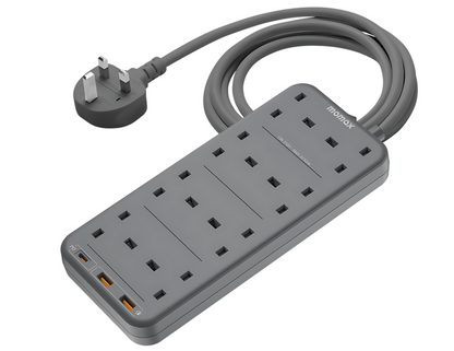 Momax Oneplug 8-Outlet Power Strip With USB