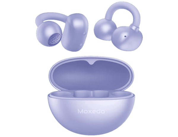 Moxedo Ultimate Travel Tech Bundle – Open Ear Earbuds + 20W Global Adapter + 20,000mAh Power Bank