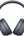 Gray over-ear headphones on a white background