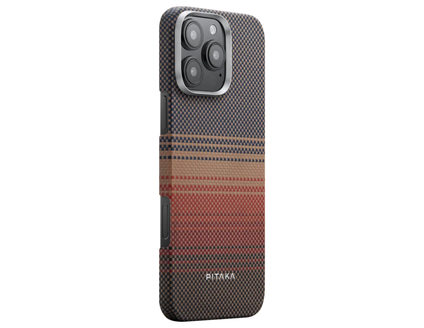 Pitaka Tactile Woven Case & Grip 3 Ring Holder for iPhone 16 Pro Max